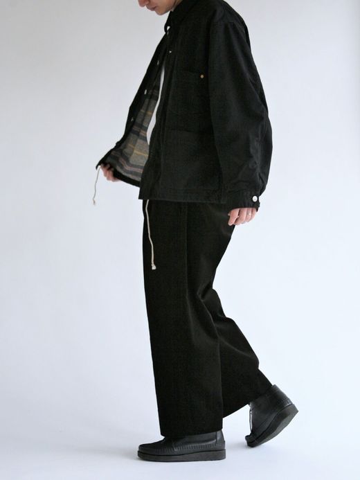 ANACHRONORM BLANKET COVERALL SHIRTS Ⅱ / Black