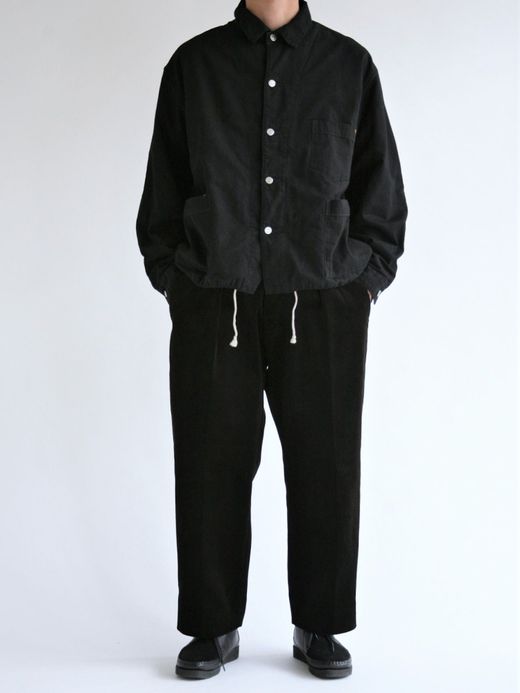 ANACHRONORM BLANKET COVERALL SHIRTS Ⅱ / Black