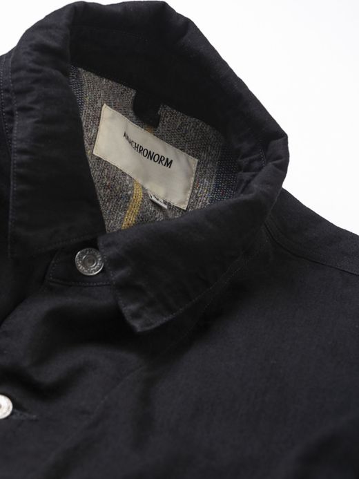ANACHRONORM BLANKET COVERALL SHIRTS Ⅱ / Black