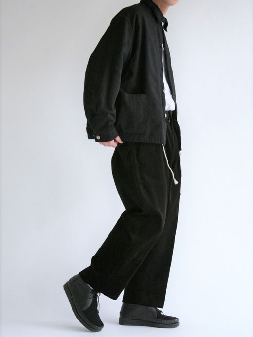 ANACHRONORM BLANKET COVERALL SHIRTS Ⅱ / Black