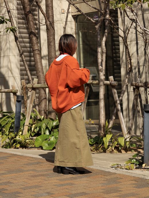 AMBERGLEAM CONCHO KNIT CARDIGAN / 2colors