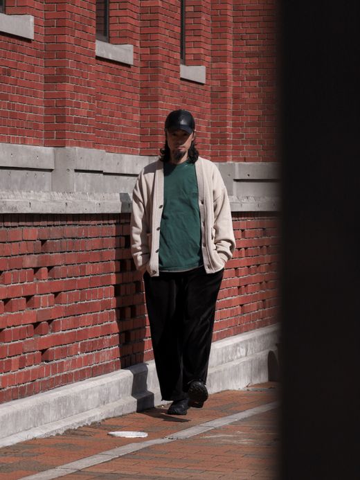 AMBERGLEAM CONCHO KNIT CARDIGAN / 2colors