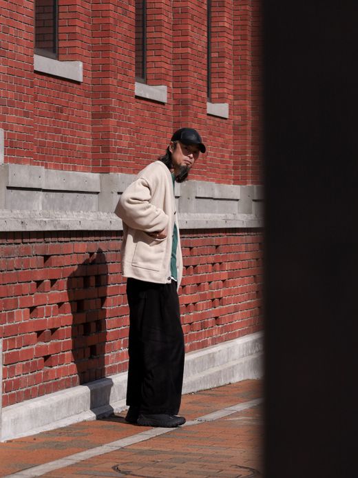 AMBERGLEAM CONCHO KNIT CARDIGAN / 2colors