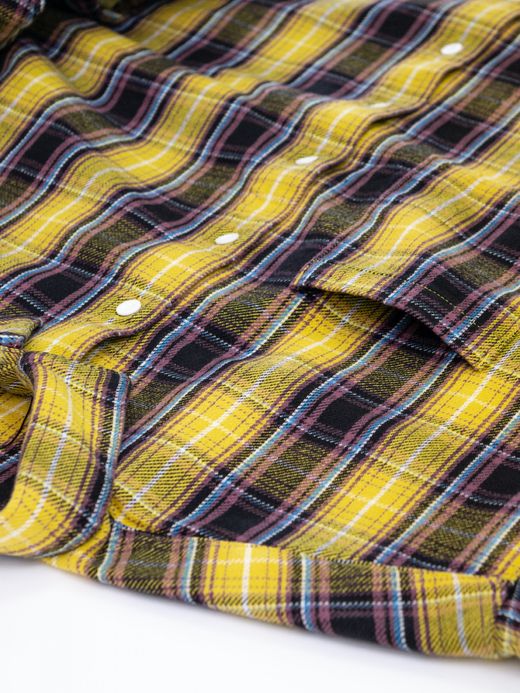fulton OWN WAY BIG SHIRTS (HEAVY NEL) / Yellow check