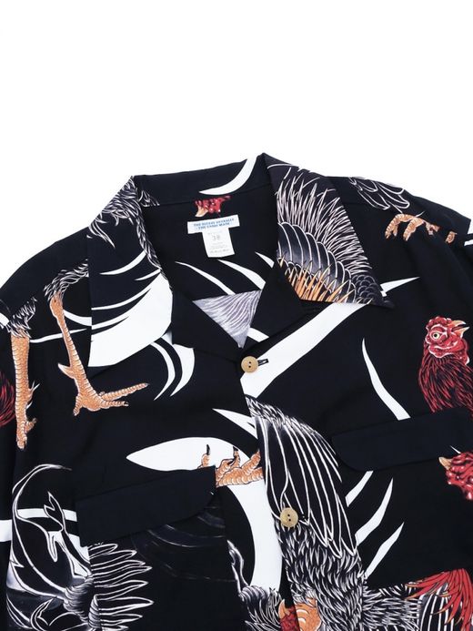 THE UNION SHAMO ALOHA SHIRTS / Black
