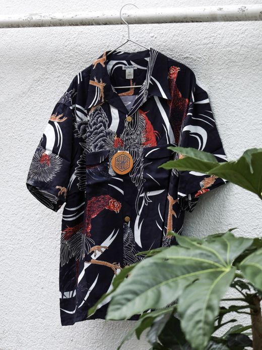 THE UNION SHAMO ALOHA SHIRTS / Black