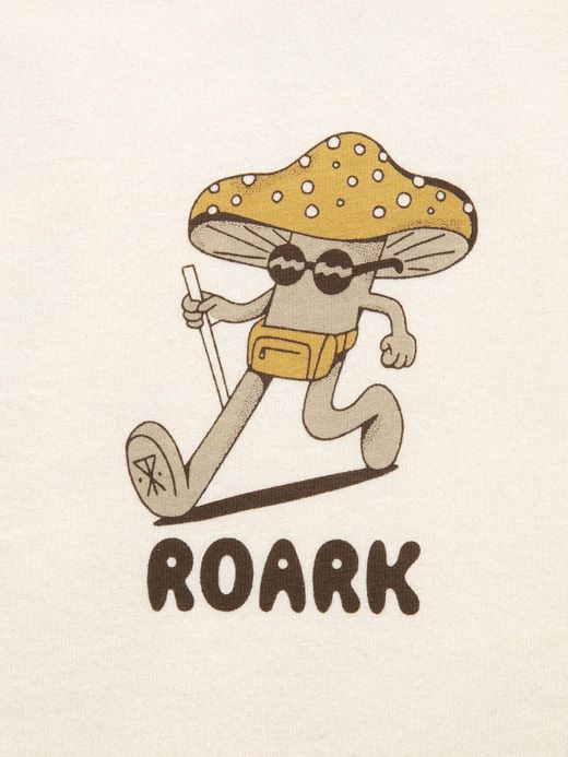 ROARK REVIVAL "TRIP LONGER" L/S TEE / Natural