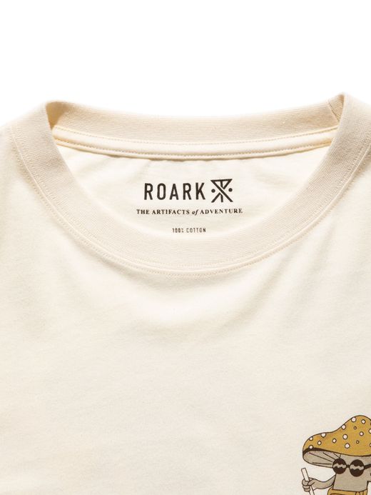 ROARK REVIVAL "TRIP LONGER" L/S TEE / Natural