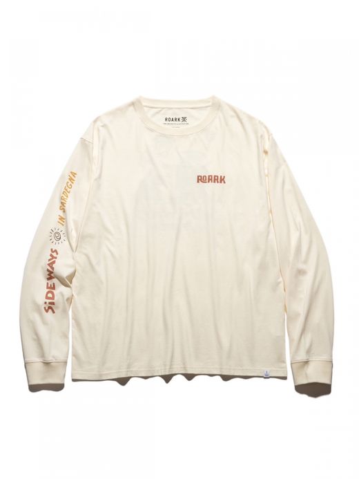 ROARK REVIVAL "SIDEWAYS IN SARDEGNA" L/S TEE / Natural