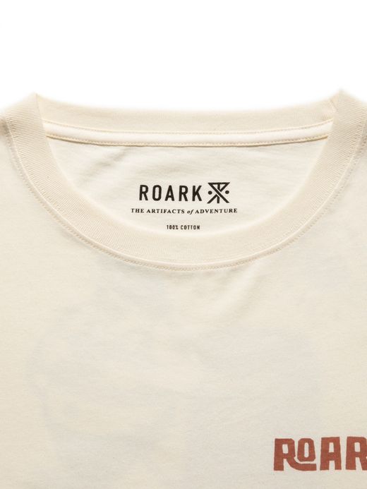 ROARK REVIVAL "SIDEWAYS IN SARDEGNA" L/S TEE / Natural