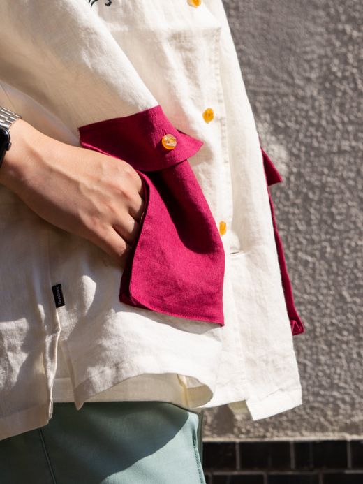 TENBOX SAN ANTONINO SHIRT / Natural