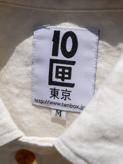 TENBOX SAN ANTONINO SHIRT / Natural