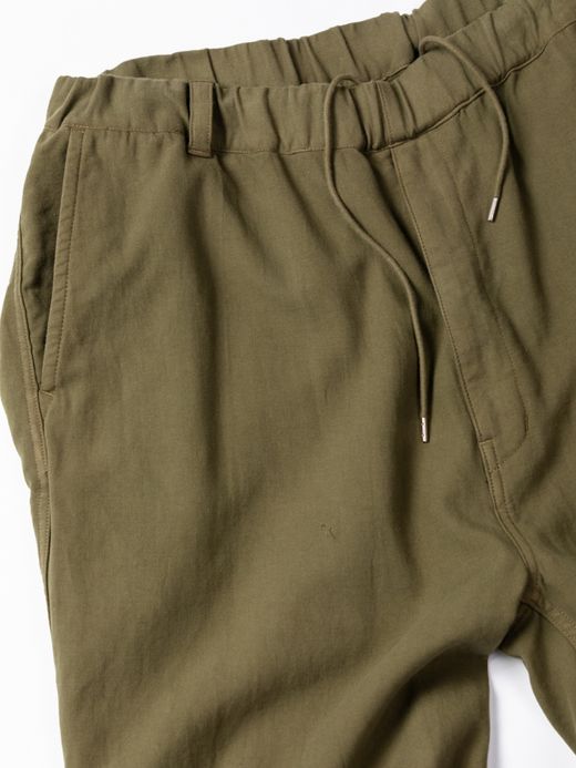 ANACHRONORM HEM TUCK EASY PANTS / Olive