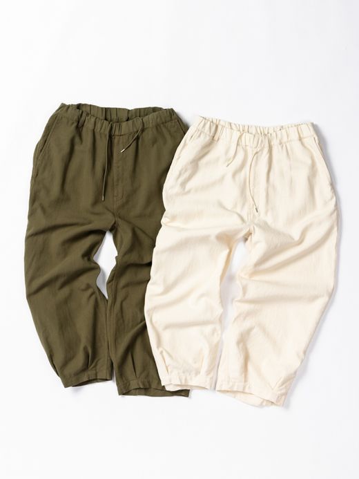 ANACHRONORM HEM TUCK EASY PANTS / Olive