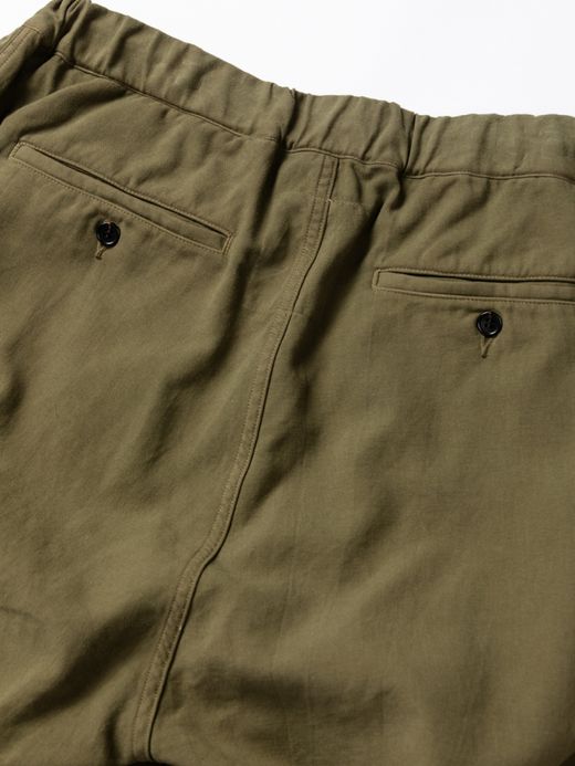 ANACHRONORM HEM TUCK EASY PANTS / Olive