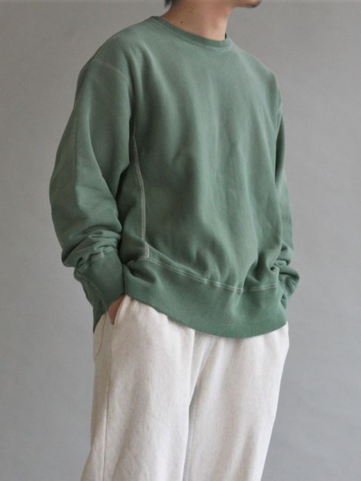 ANACHRONORM DISCHARGE SIDE LIB SWEAT / Green
