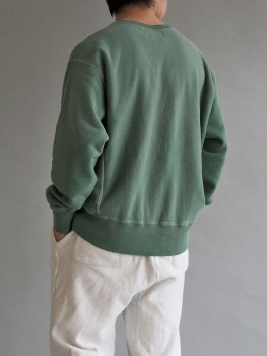 ANACHRONORM DISCHARGE SIDE LIB SWEAT / Green