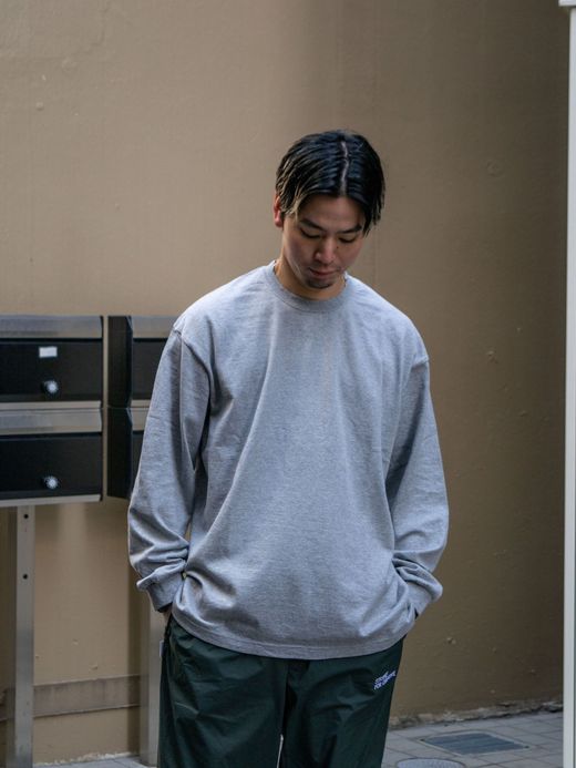 S.F.C BASIC L/S TEE / Grey