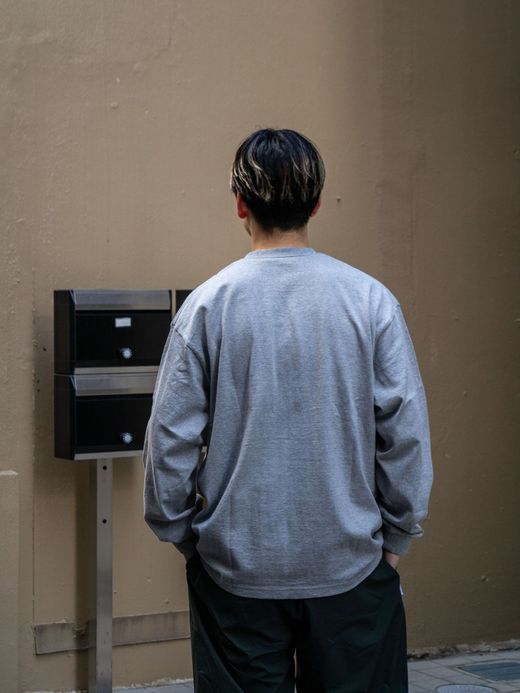 S.F.C BASIC L/S TEE / Grey