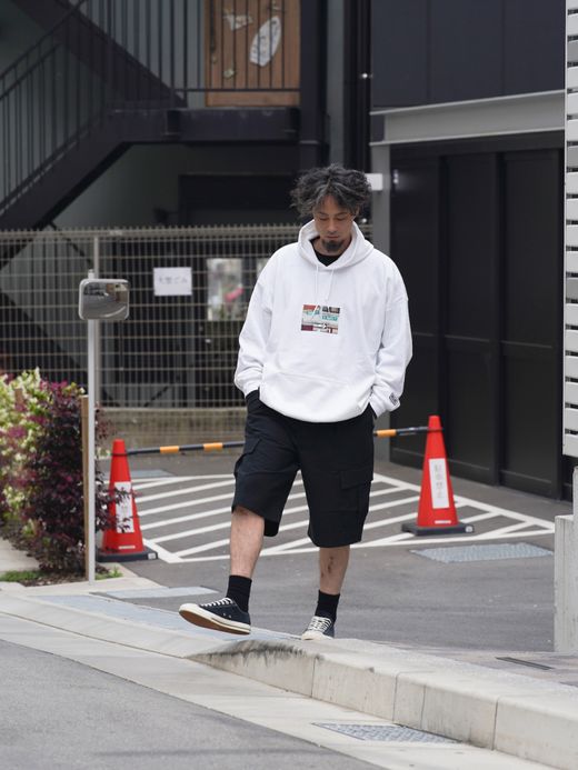 VOO LINEN CARGO 3/4 / Black