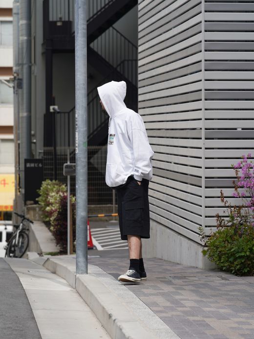 VOO LINEN CARGO 3/4 / Black