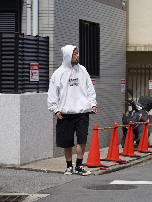 VOO LINEN CARGO 3/4 / Black